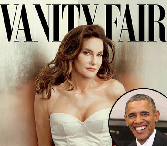 Bruce Jenner, Caitlyn Jenner, Vanity Fair, President Barack Obama Bruce Jenner, Caitlyn Jenner, Vanity Fair, President Barack Obama